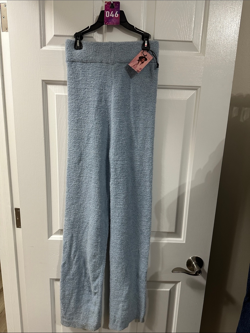 Sincerly Jules Plush Light Blue Lounge Pants